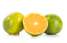 Satsuma Zitrusfrucht gr&uuml;nlich