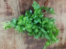 Petersilie Bund vom Hof